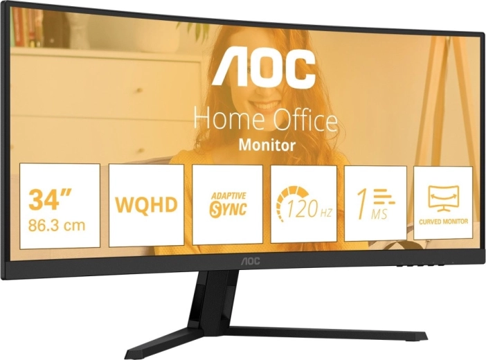 Plynulý obraz: 120 Hz, 1 ms a Adaptive Sync