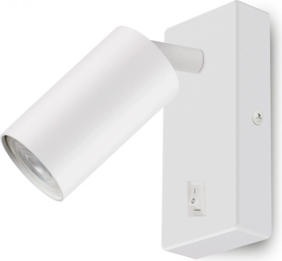 Nástěnná lampa Maclean s vypínačem GU10