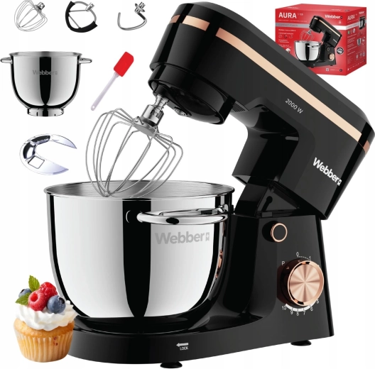 Planetární kuchyňský robot 5,2 l WEBBER Aura