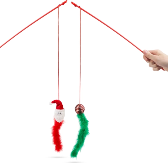 Vánoční mávátko pro kočky - 1 kus