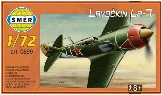 Model letadla Lavočkin La-7 v měřítku 1:72