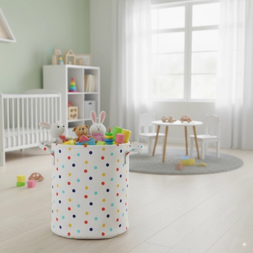 Veselý puntíkovaný vzhled do každého interiéru