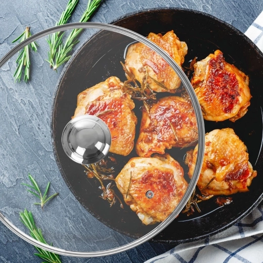 Čiré sklo pro okamžitou kontrolu