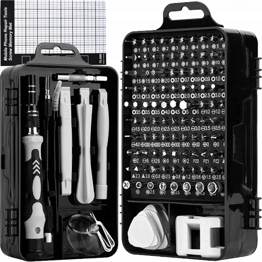 Kompletní sada bitů v praktickém pouzdře