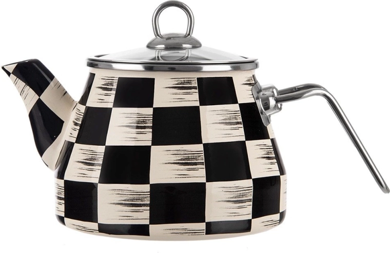 Odolná smaltovaná ocel a nerezový okraj