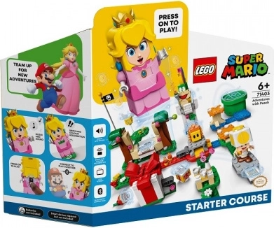 LEGO Super Mario Startovací set Dobrodružství s Peach