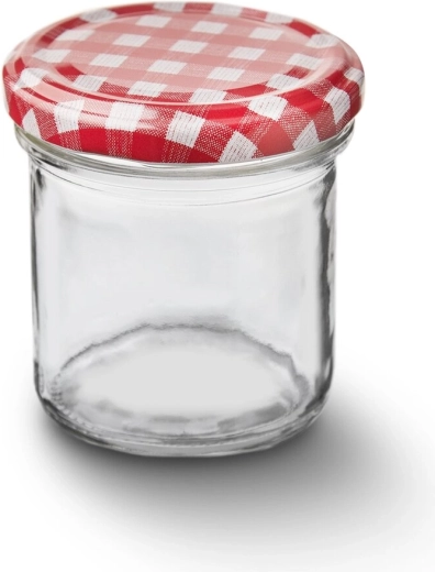 Přehledný obsah díky čirému sklu