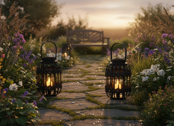 Přenosný doplněk pro interiér i zahradu