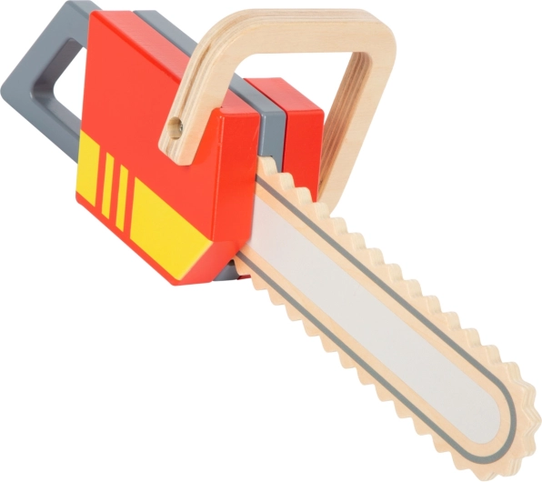 Dřevěná motorová pila pro děti Small Foot – hasičská