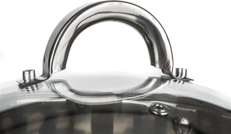 Skleněné poklice s parním ventilem