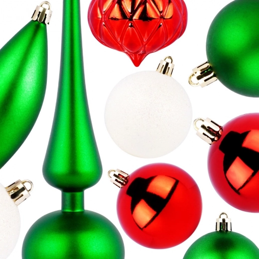 Mat, lesk i glitry v tradičních barvách