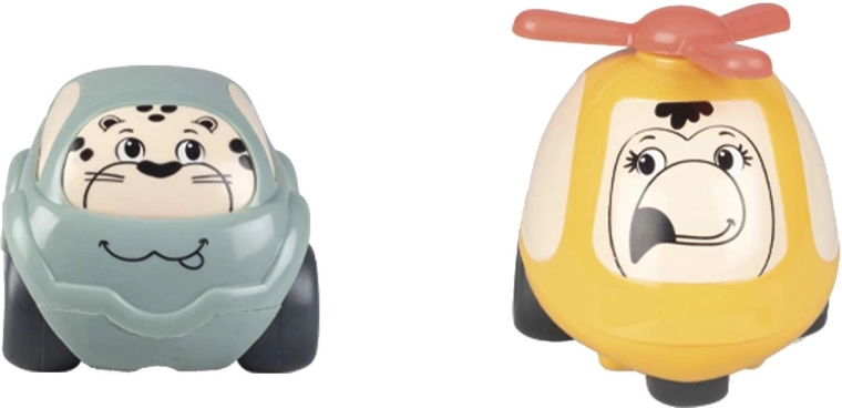 Včetně autíčka a helikoptéry