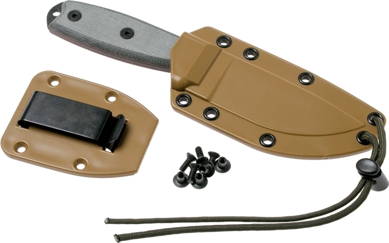 Kydex pouzdro Coyote s možností MOLLE uchycení