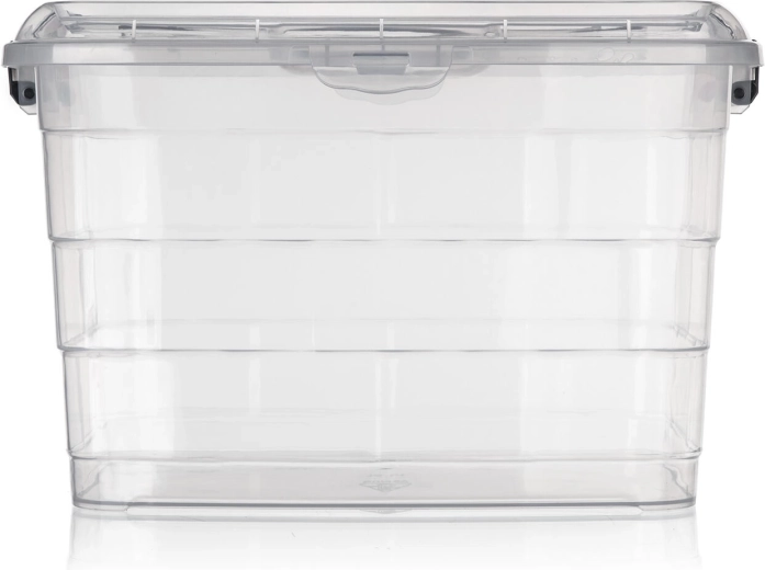 Přehledný obsah díky transparentním stěnám