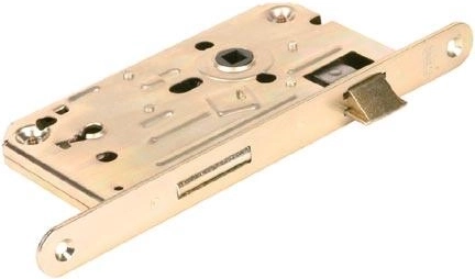 Zadlabací zámek K134 72/80 pravolevý, bílý zinek