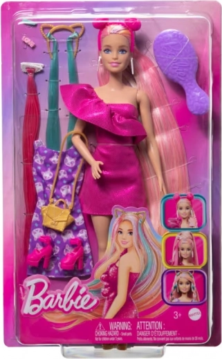 Barbie hra s vlasy – panenka s doplňky pro tvorbu účesů