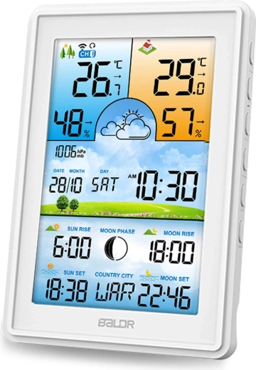 Barevný LCD a přehledné zobrazení