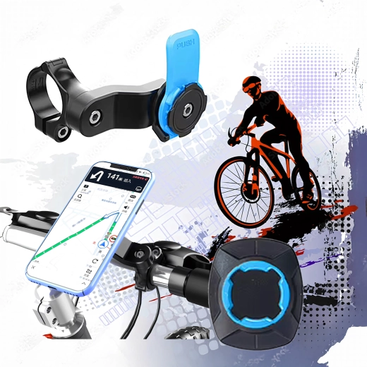 Stabilní svěrná objímka na řídítka