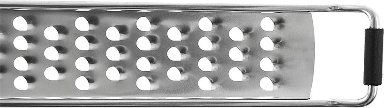 Ostré nerezové zuby pro rychlé strouhání