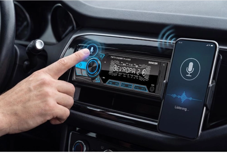 Bluetooth pro hudbu i handsfree hovory