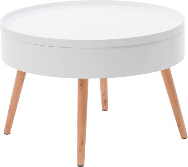 Kulatý konferenční stolek se stíněním, 60 cm
