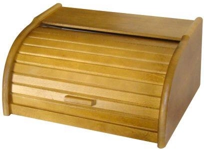 Dřevěná chlebovka 39 × 28 × 18 cm dub