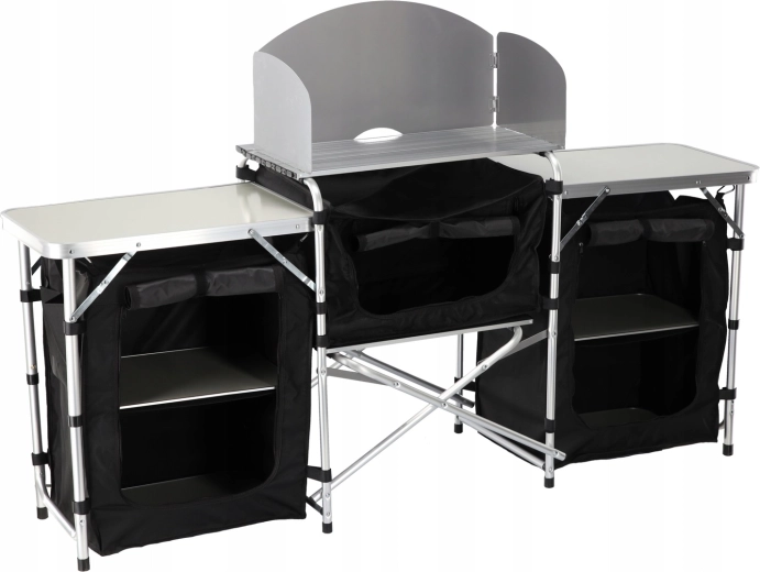 Stabilní konstrukce s větrnou zástěnou