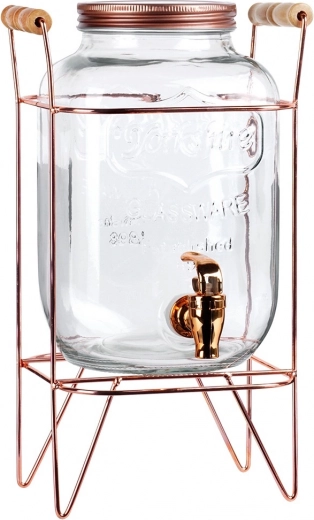 Elegantní stojan v barvě růžového zlata