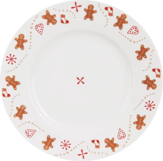 Dezertní porcelánový talíř s vánočním motivem Orion 20 cm