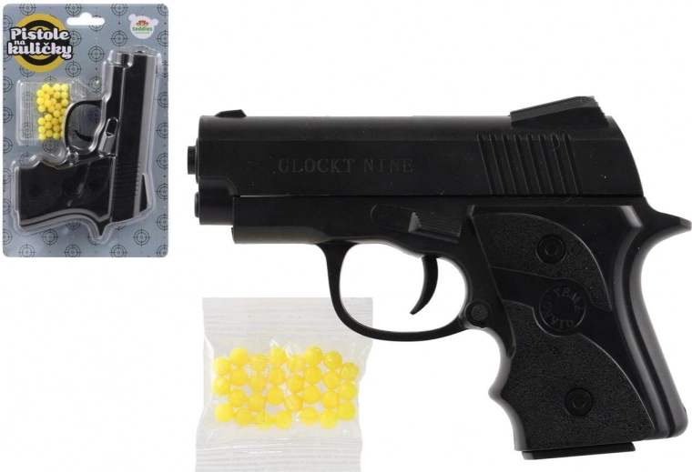 Plastová pistole na kuličky 14 cm