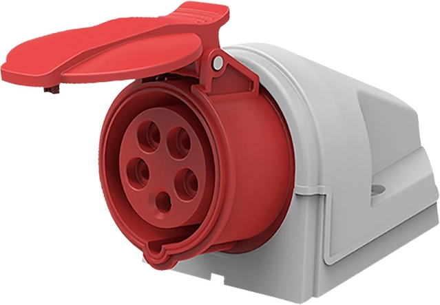 Solight nástěnná zásuvka 5p 400 V/16 A IP44 - 1 kus