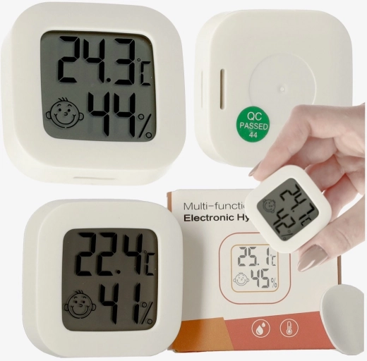 Digitální pokojový teploměr a vlhkoměr s lcd displejem
