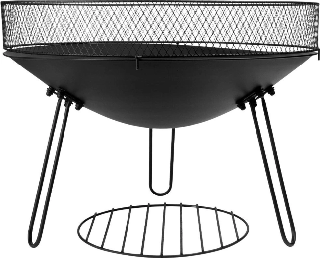 Hluboká miska pro efektivní hoření