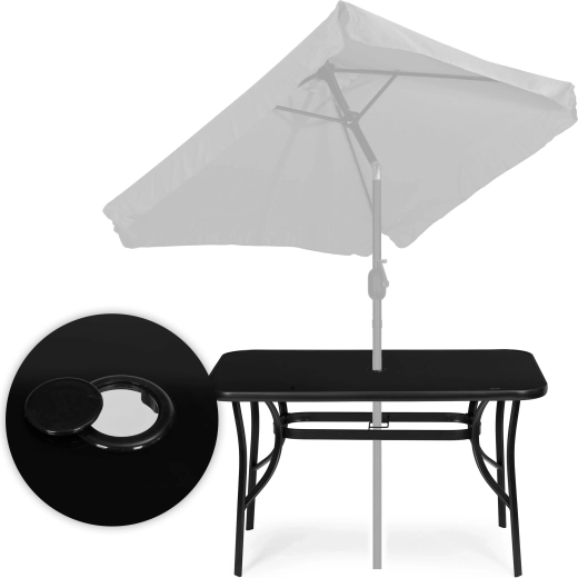 Integrovaný otvor pro slunečník 4,5 cm