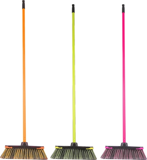 Cavallo Neon Dark smeták na zametání s násadou 120 cm