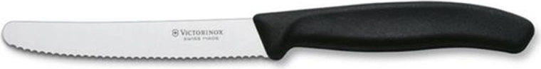 Nůž na rajčata Victorinox Swiss Classic černý 11 cm