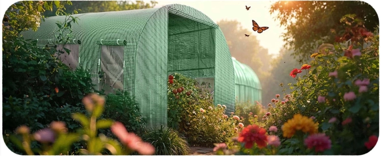 PE plachta 140 g/m² s UV ochranou a zipovým vstupem