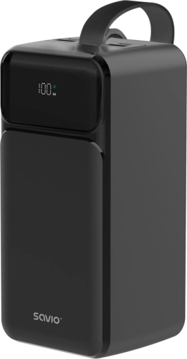 Savio powerbanka 50 000 mAh černá