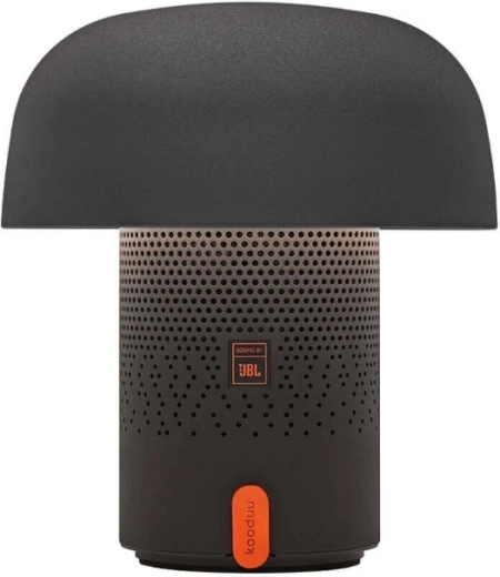 Kooduu Sensa Play přenosná LED lampa s Bluetooth reproduktorem (šedá) - 1 kus