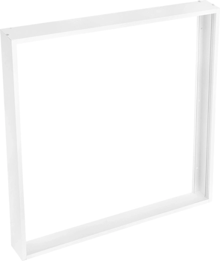 Solight hliníkový bílý montážní rám pro LED panel 595 × 595 mm