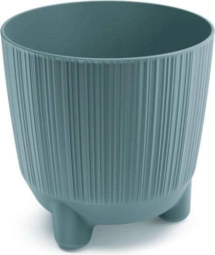 Květináč s nožičkami Ryfo N 14,5 cm skandinávská modrá