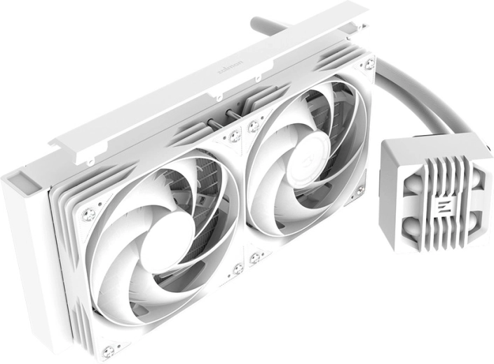 Bílý AIO design pro čistý build