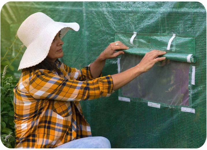 Větrací okna s moskytiérou