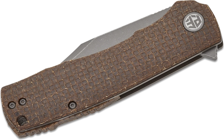 Čepel K110 s Grey Stonewash a tvarem Clip Point