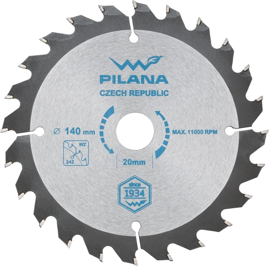 Pilový kotouč PILANA SK 5255 WZ 140 mm, 24 zubů, 20 mm