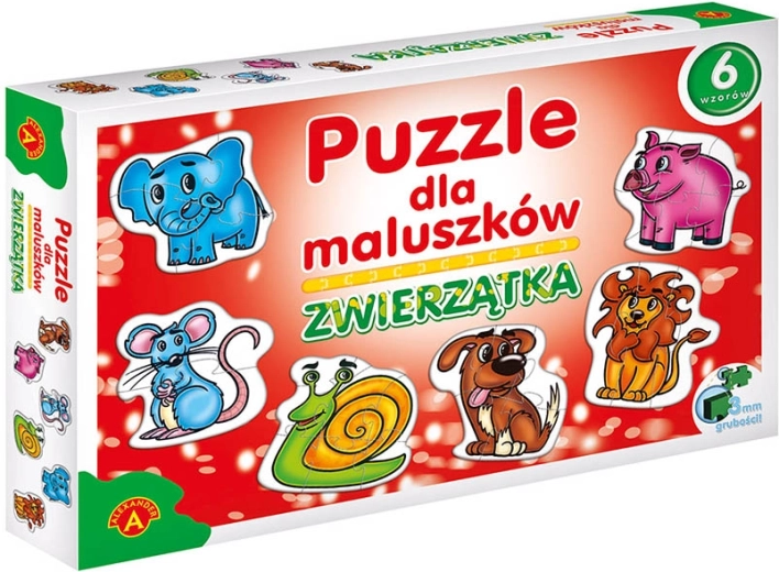 Alexander dětské puzzle – mazlíčci
