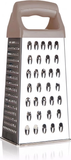 Jehlanové nerezové struhadlo 21 cm s plastovou rukojetí Latte CULINARIA