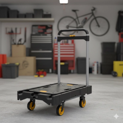 Skládací rukojeť pro úsporu místa