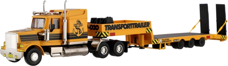 Tahač s transportním návěsem