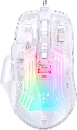 Drátová RGB herní myš